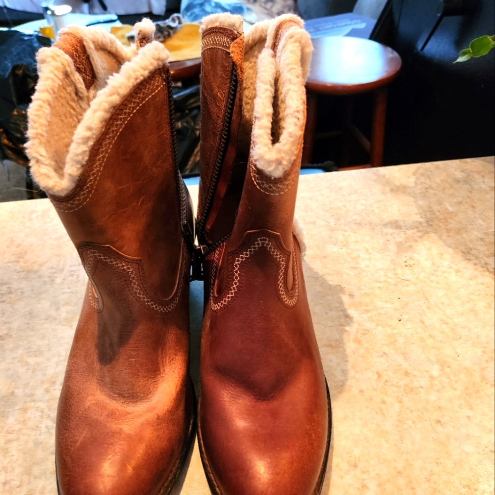 Ariat lined boots